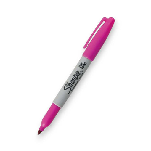 Picture of SHARPIE PERMANENT MARKER FINE TIP MAGENTA